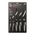 The Sports Vault The Sports Vault 7183111270 Las Vegas Raiders Kitchen Knife Set - Pack of 5 7183111270